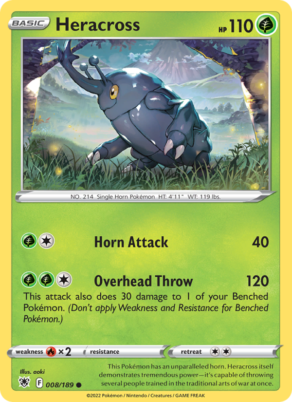 Heracross - Pokémon TCG Card