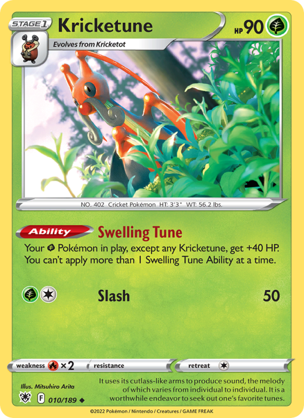 Kricketune - Pokémon TCG Card