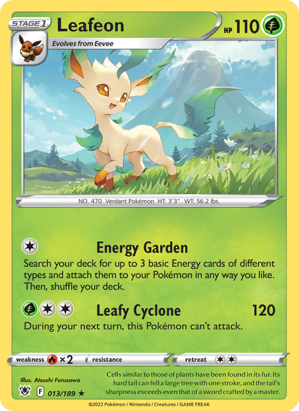 Leafeon - Pokémon TCG Card