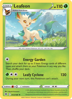 Leafeon - pokemon TCG Card