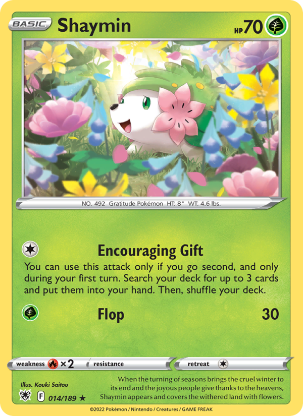 Shaymin - Pokémon TCG Card