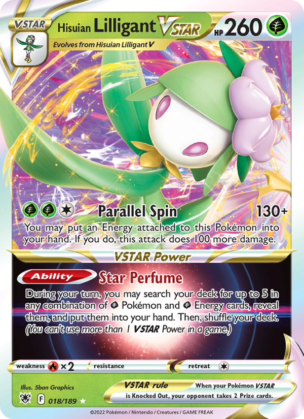 Hisuian Lilligant VSTAR - Pokémon TCG Card