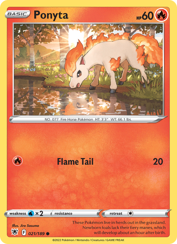 Ponyta - Pokémon TCG Card