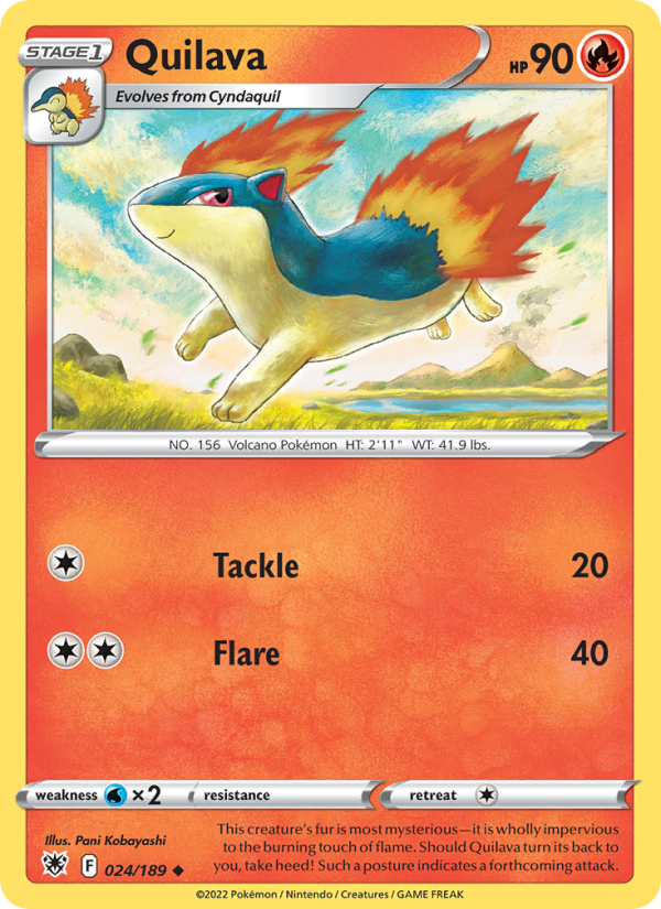 Quilava - Pokémon TCG Card