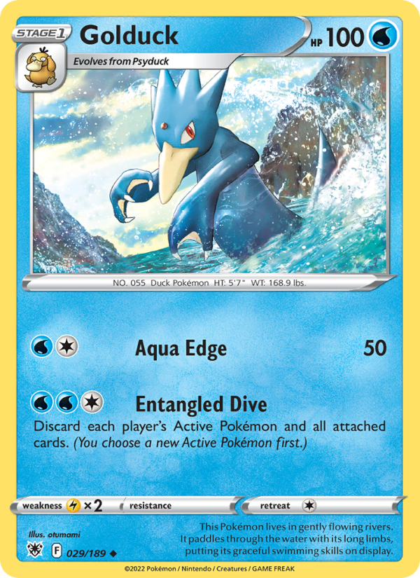 Golduck - Pokémon TCG Card
