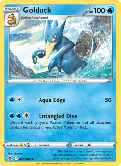 Golduck - pokemon TCG Card