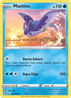 Mantine - pokemon TCG Card