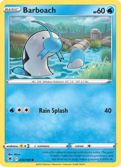 Barboach - pokemon TCG Card