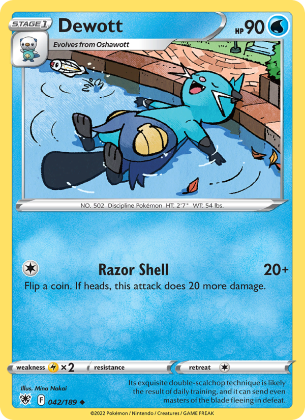 Dewott - Pokémon TCG Card