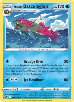Hisuian Basculegion - pokemon TCG Card