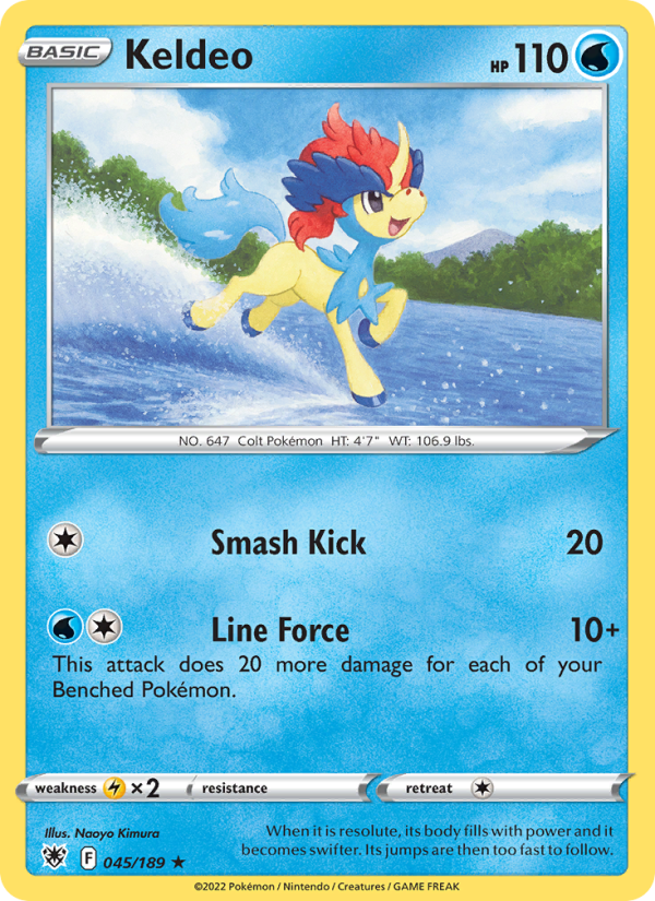 Keldeo - Pokémon TCG Card