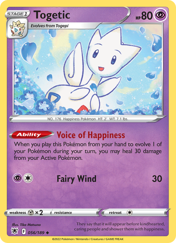 Togetic - Pokémon TCG Card