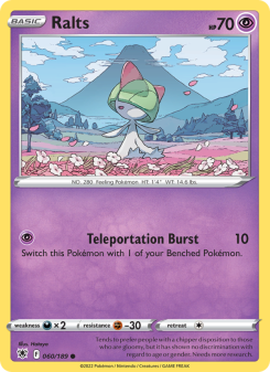 Ralts - pokemon TCG Card
