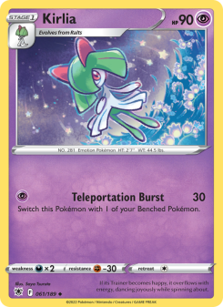 Kirlia - pokemon TCG Card