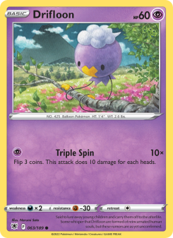 Drifloon - pokemon TCG Card