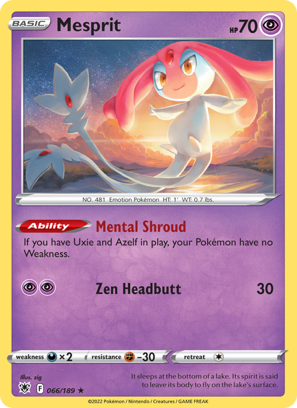 Mesprit - Pokémon TCG Card