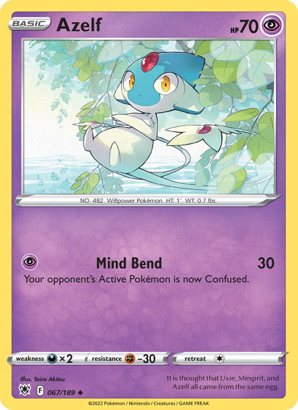 Azelf - Pokémon TCG Card