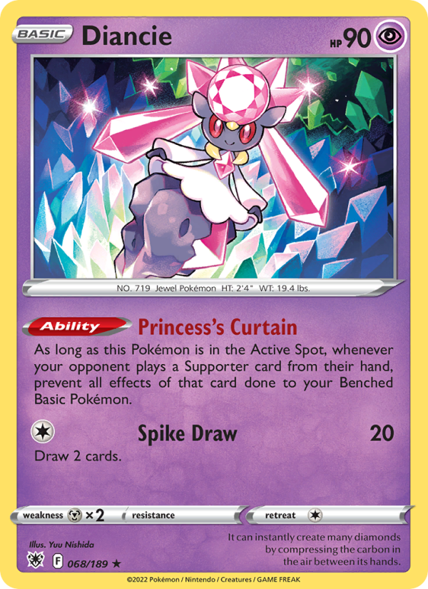 Diancie - Pokémon TCG Card