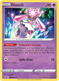 Diancie - pokemon TCG Card
