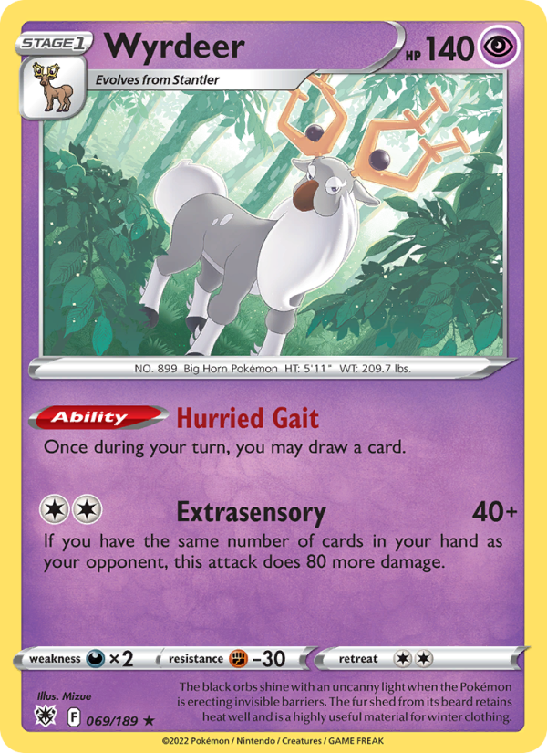 Wyrdeer - Pokémon TCG Card