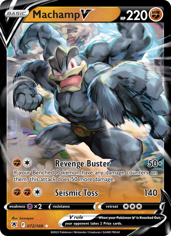 Machamp V - Pokémon TCG Card