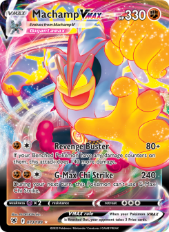 Machamp VMAX - pokemon TCG Card