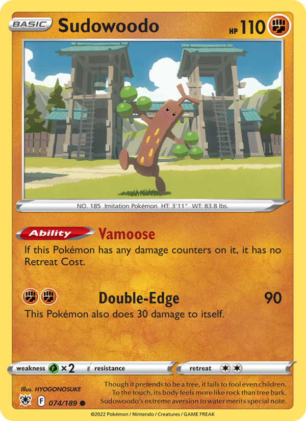 Sudowoodo - Pokémon TCG Card