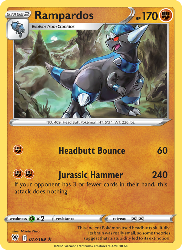 Rampardos - Pokémon TCG Card