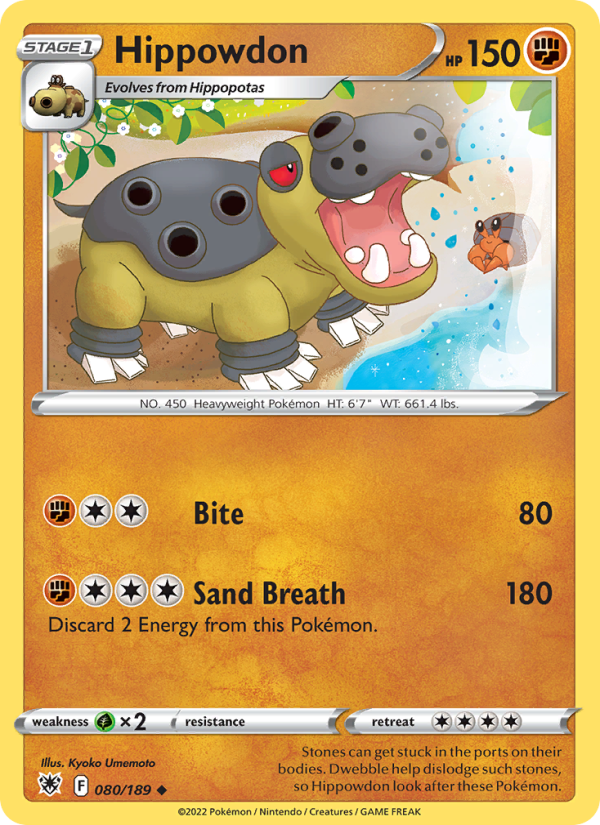 Hippowdon - Pokémon TCG Card