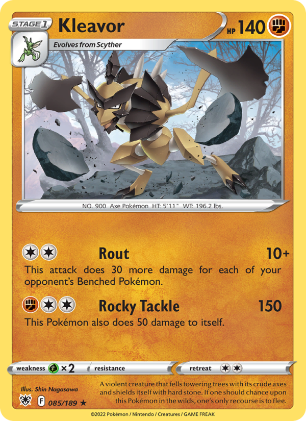 Kleavor - Pokémon TCG Card