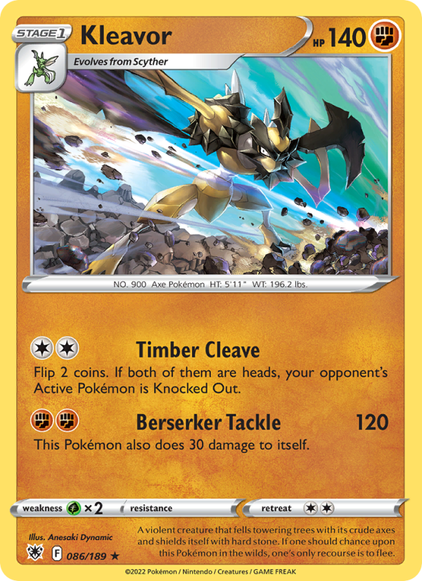 Kleavor - Pokémon TCG Card