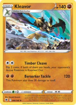 Kleavor - pokemon TCG Card