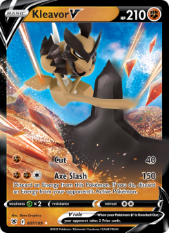 Kleavor V - pokemon TCG Card