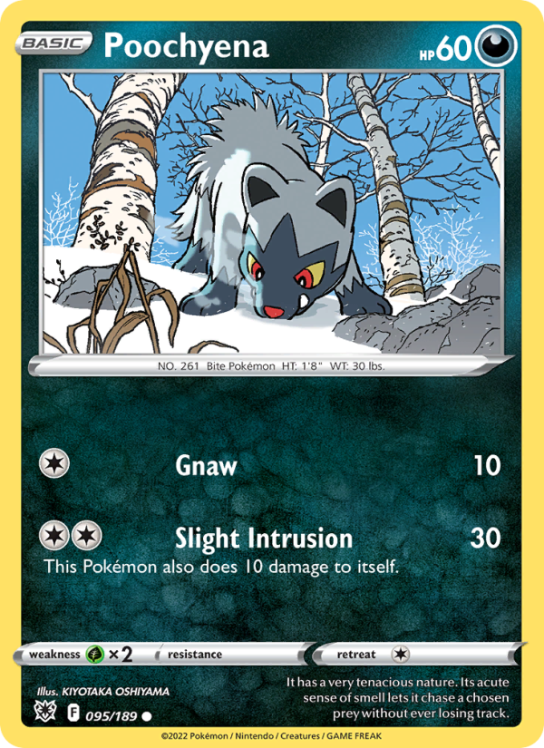 Poochyena - Pokémon TCG Card
