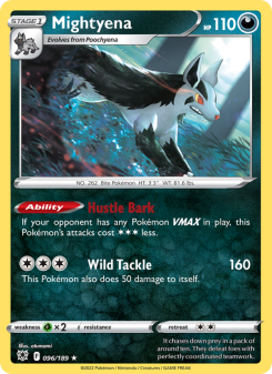 Mightyena - pokemon TCG Card