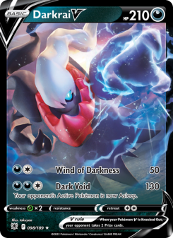 Darkrai V - pokemon TCG Card