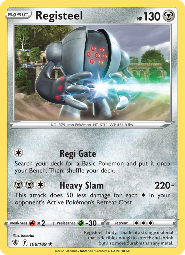 Registeel - Pokémon TCG Card