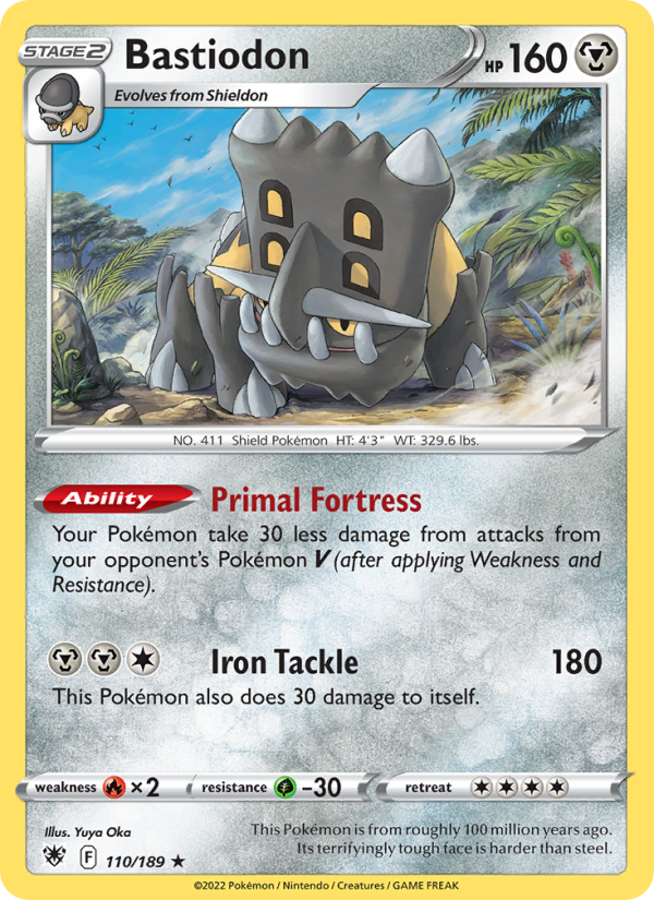Bastiodon - Pokémon TCG Card