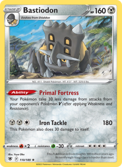 Bastiodon - pokemon TCG Card