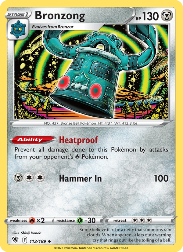 Bronzong - Pokémon TCG Card