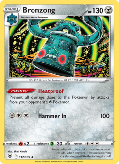 Bronzong - pokemon TCG Card