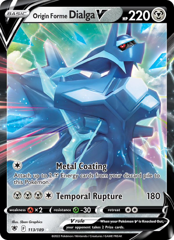 Origin Forme Dialga V - Pokémon TCG Card
