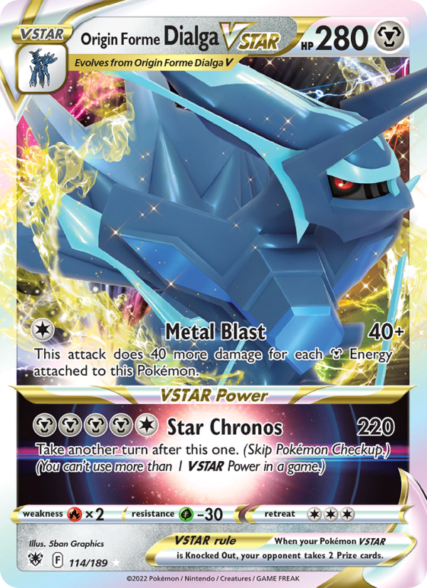 Origin Forme Dialga VSTAR - Pokémon TCG Card