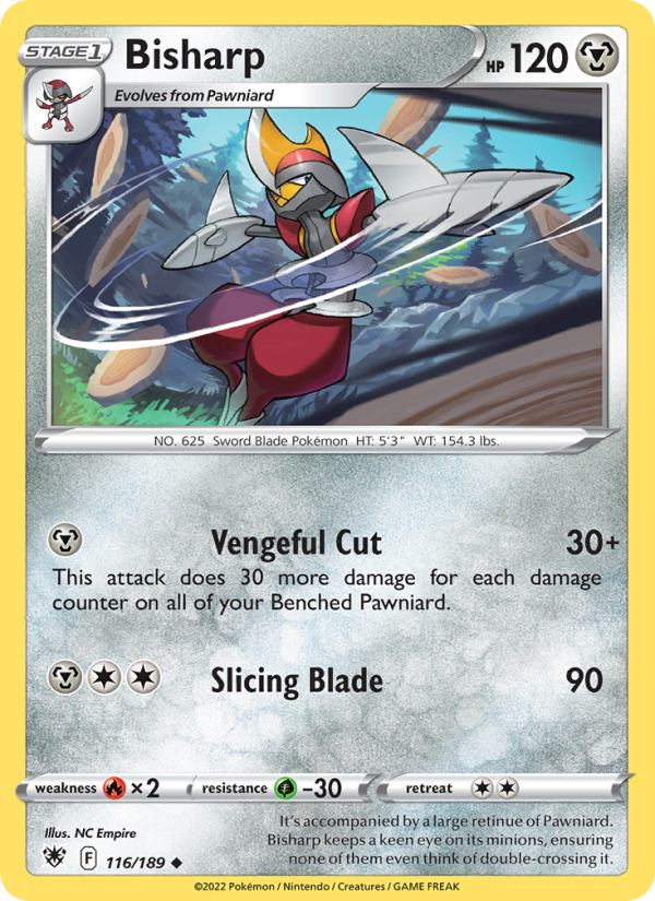 Bisharp - Pokémon TCG Card