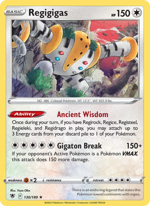 Regigigas - Pokémon TCG Card