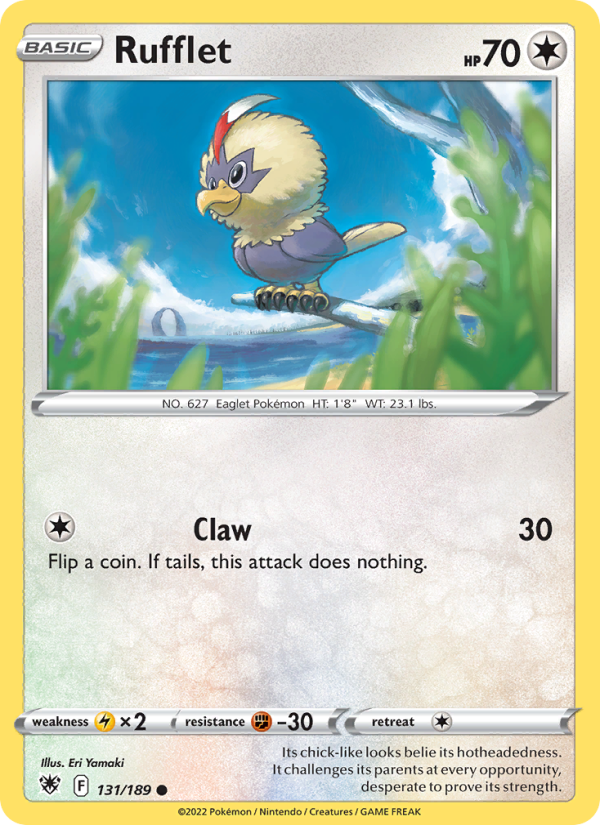 Rufflet - Pokémon TCG Card