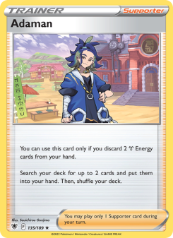 Adaman - pokemon TCG Card