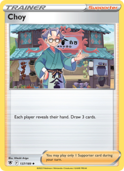Choy - pokemon TCG Card