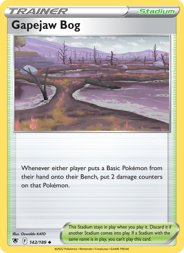Gapejaw Bog - Pokémon TCG Card