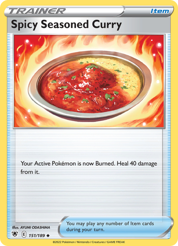 Spicy Seasoned Curry - Pokémon TCG Card